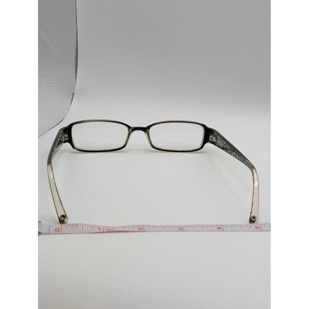 Coach Avery 626 Black Eyeglasses Frames Rectangle Womens Signature Print